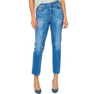 NOEND Eve Slim Straight Denim Jeans Size 28